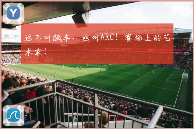 这不叫飙车,这叫WRC!赛场上的艺术家!